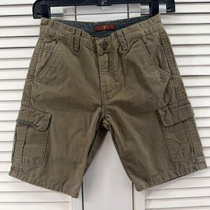 7 for all mankind size 10 Olive Cargo Shorts - nwot